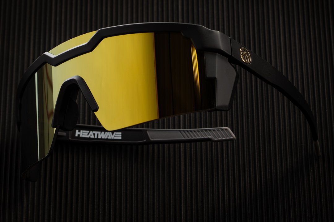 Heat Wave Visual Future Tech Gold sunglasses view 4