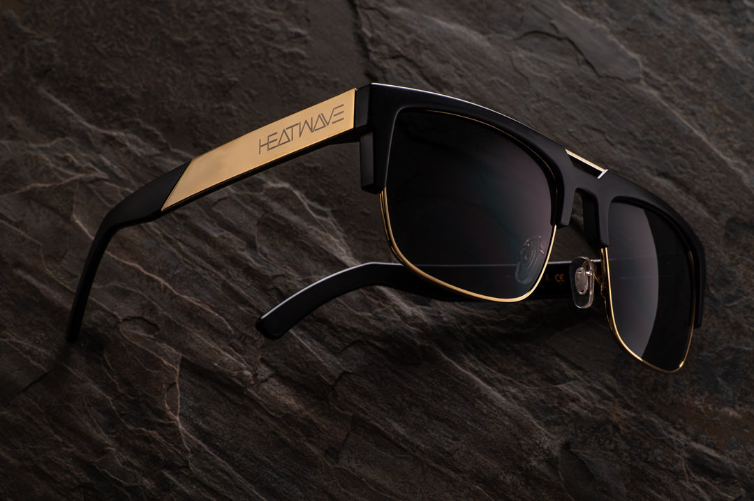 Heat Wave Visual Interceptor Black/Gold sunglasses view 3