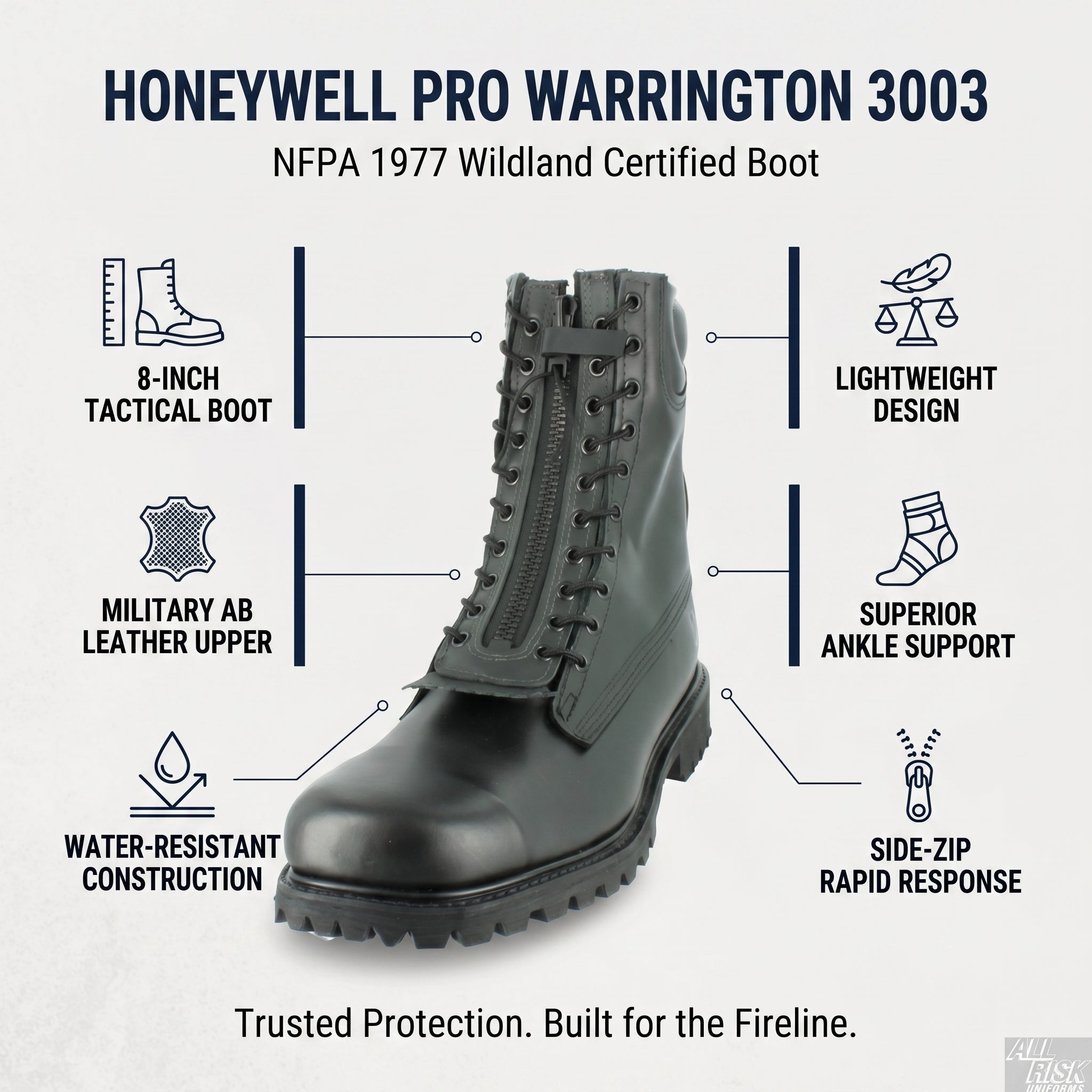 Honeywell PRO 3003 NFPA Wildland Firefighter Boots | 8