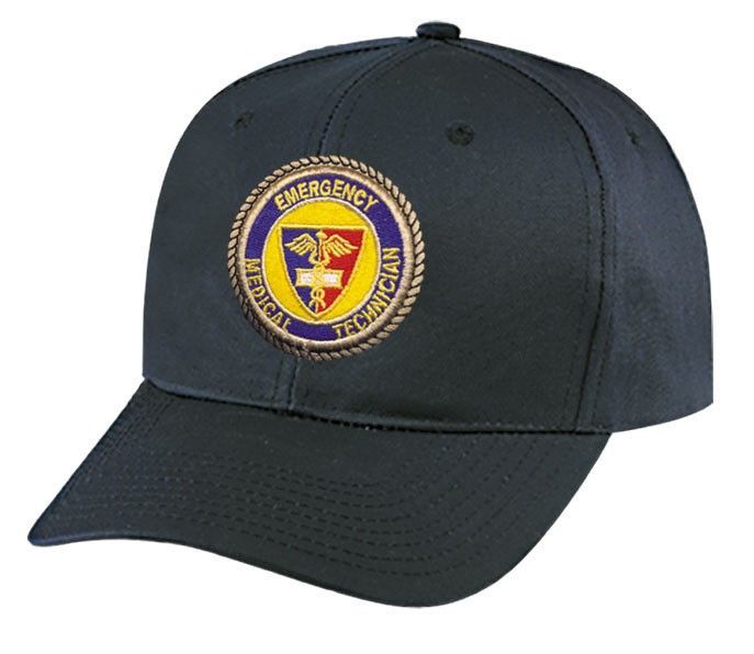 Black and Navy Caps with ID on Front