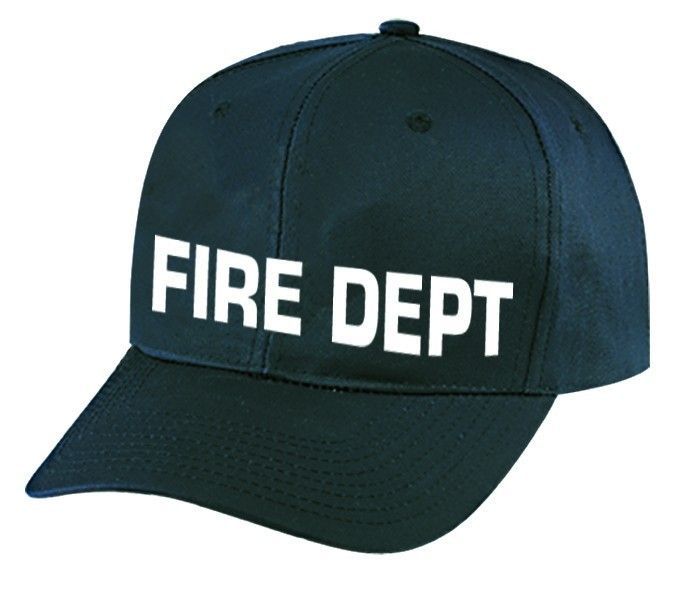 Black and Navy Caps with ID on Front