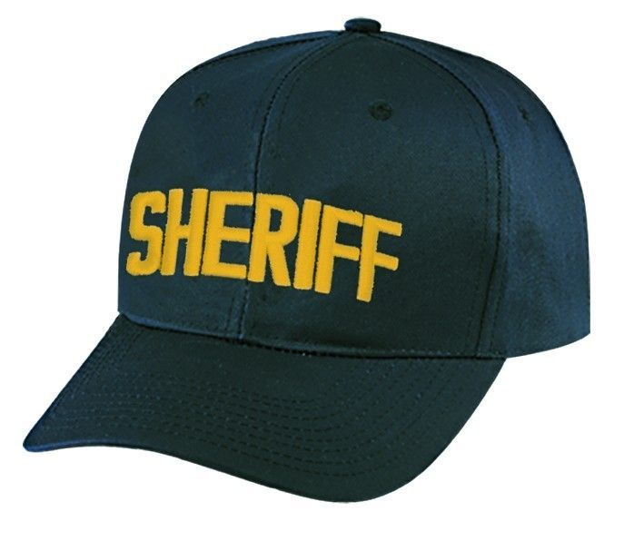 Black and Navy Caps with ID on Front