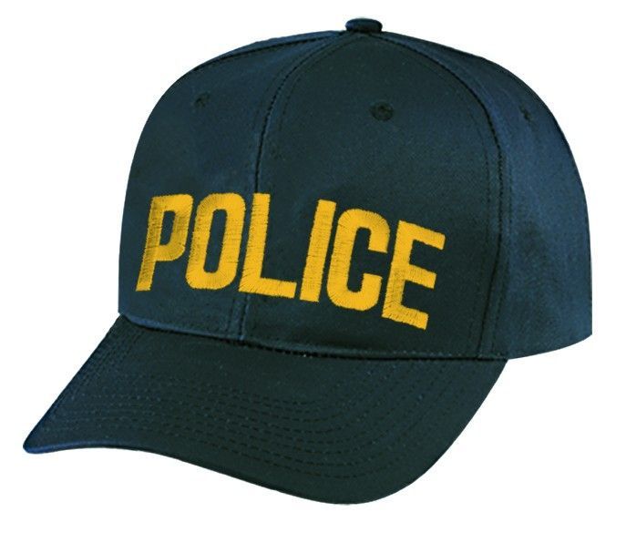 Black and Navy Caps with ID on Front
