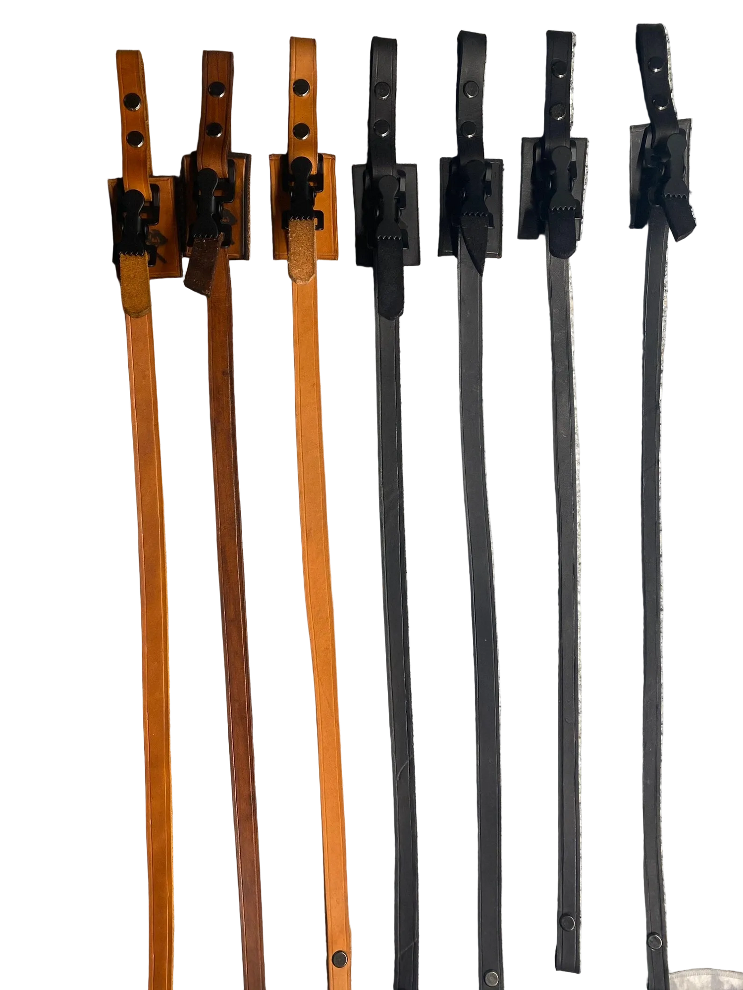 firefighter duty approved leather chinstraps