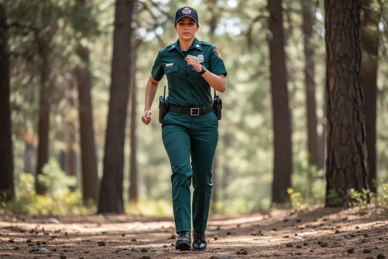 Flying Cross Class A Trousers - Forest Green ALL RISK UniformsCAL FIRE   ALL RISK Uniforms