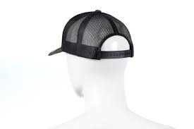 CDCR 6 Panel Sergeants Hat - Stealth Edition - back view
