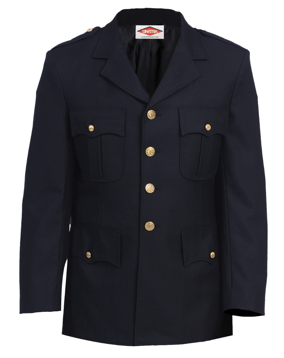 Sinatra Single Breasted Dress Coat