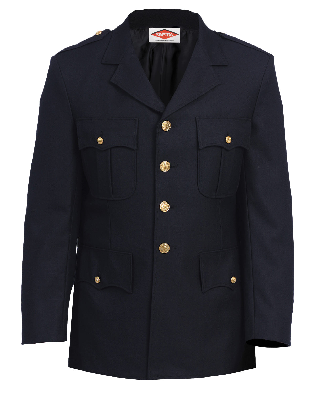 Sinatra Single Breasted Dress Coat