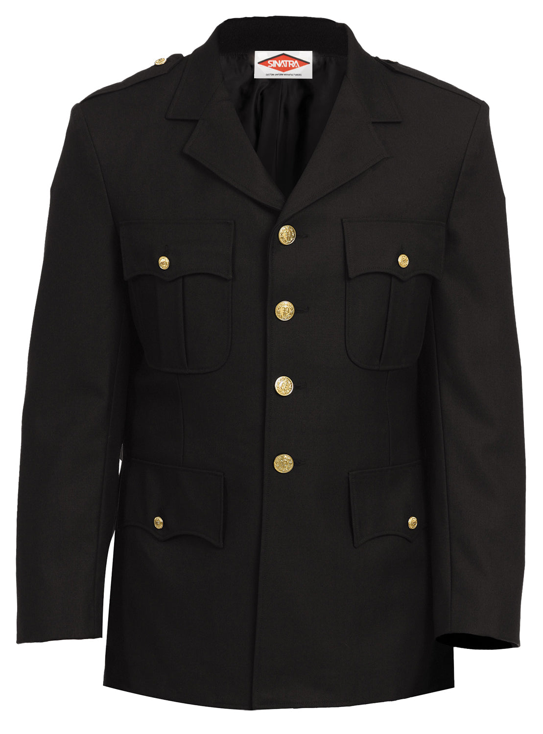 Sinatra Single Breasted Dress Coat