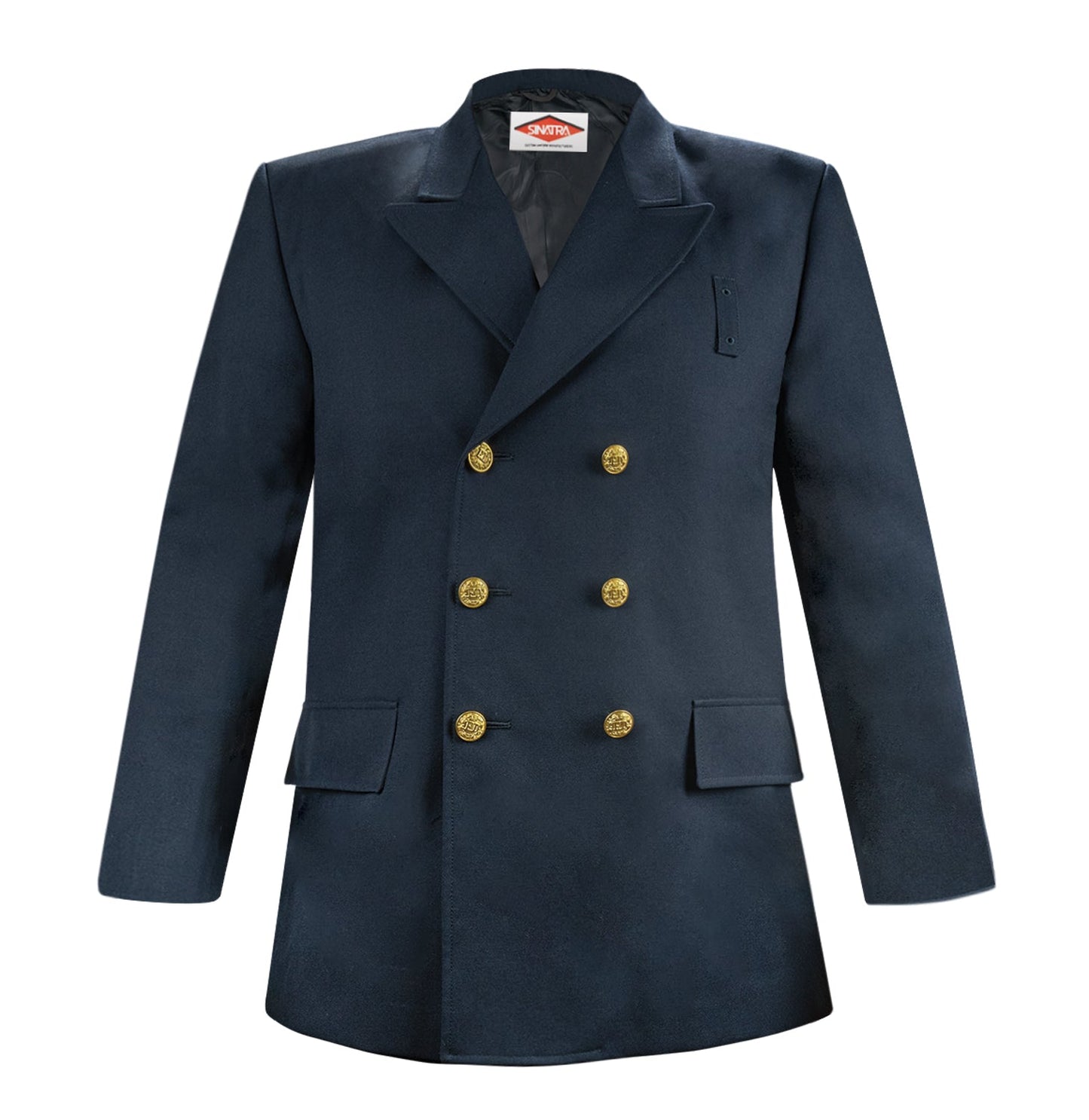 Sinatra Double Breasted Dress Coat