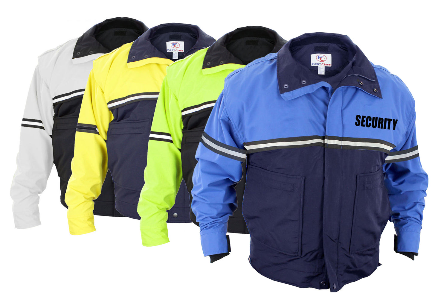 Two Tone Bike Jackets with Removable Liner (Security ID)