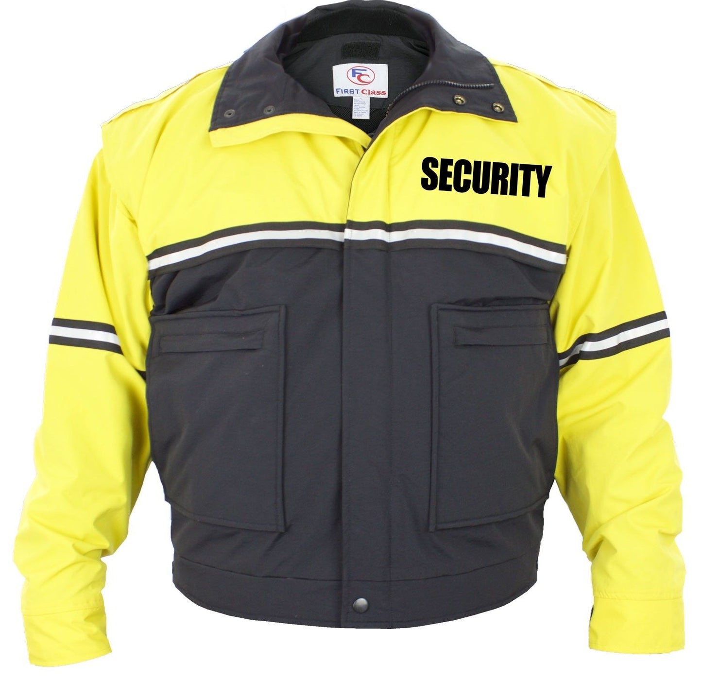 Two Tone Bike Jackets with Removable Liner (Security ID)