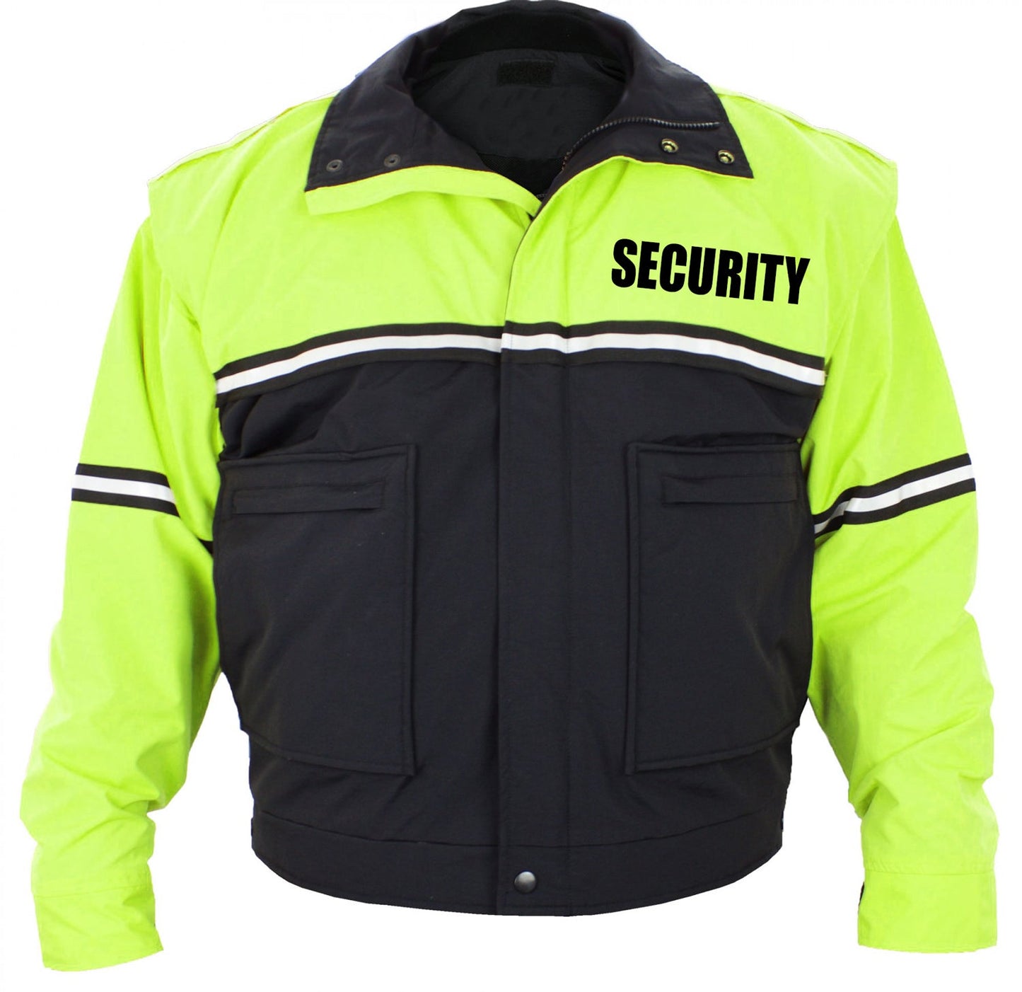 Two Tone Bike Jackets with Removable Liner (Security ID)