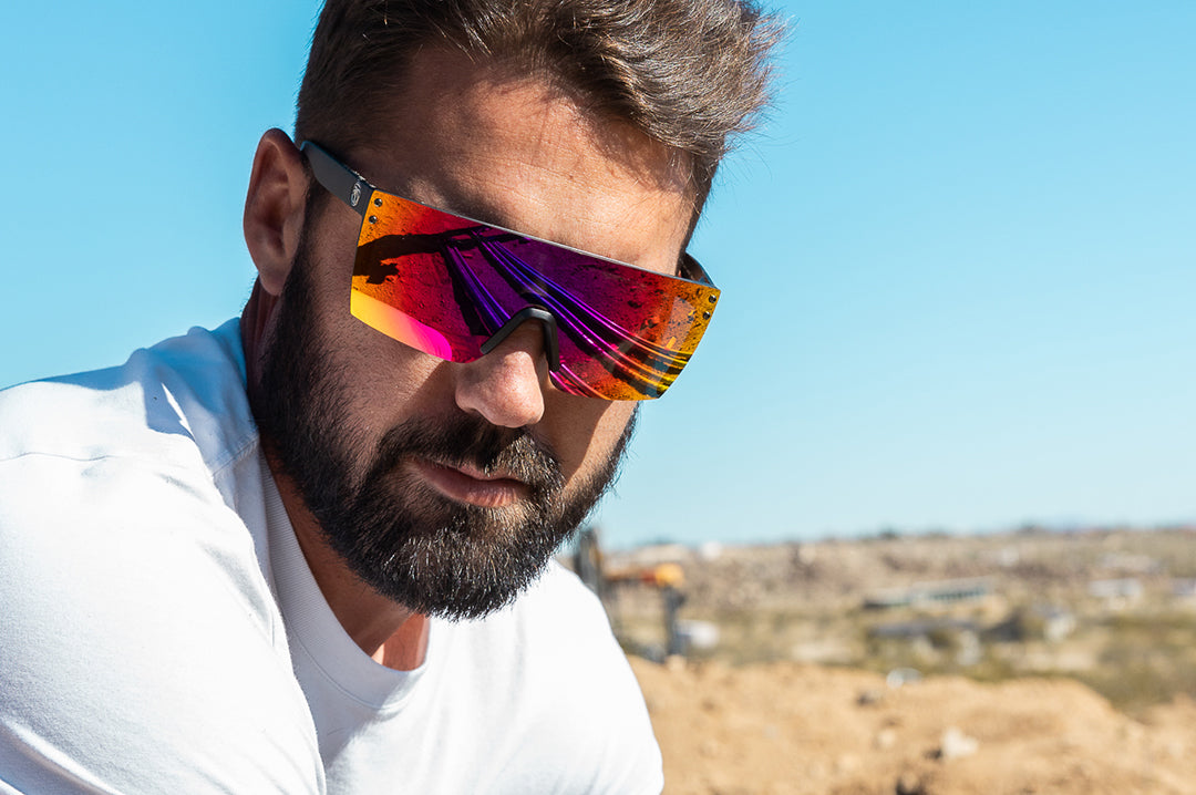 Heat Wave Visual Lazer Face Atmosphere sunglasses view 3