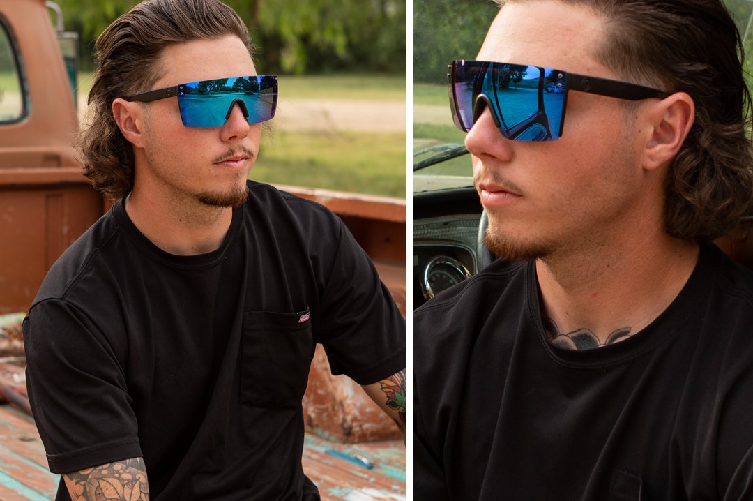 Heat Wave Visual Lazer Face Galaxy sunglasses view 6