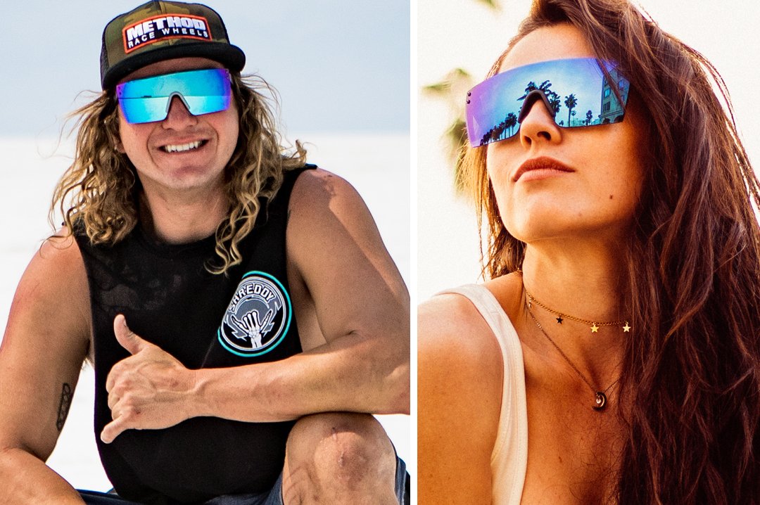 Heat Wave Visual Lazer Face Galaxy sunglasses view 7