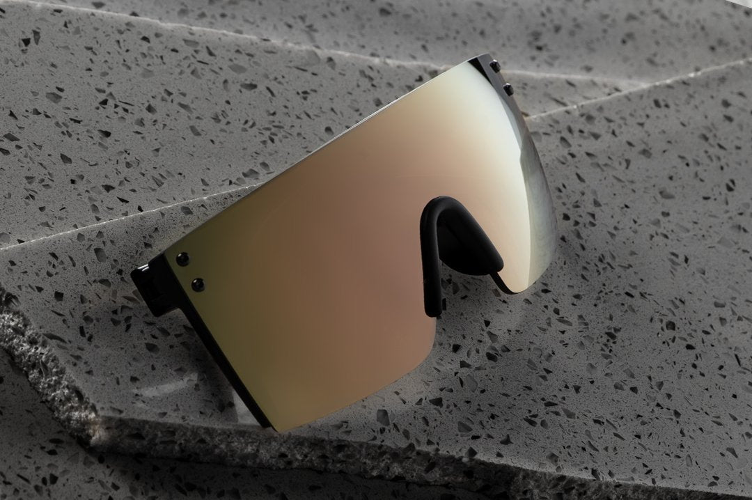 Heat Wave Visual Lazer Face Rose Gold sunglasses view 3