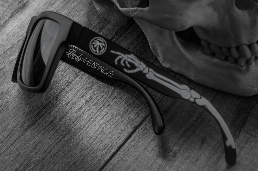 Heat Wave Visual VISE BONES Customs sunglasses view 5