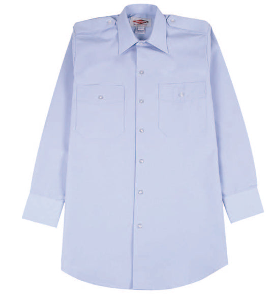 Sinatra Women's Transit 65/35 PolyCotton Long Sleeve Uniform Shirts (Light Blue)
