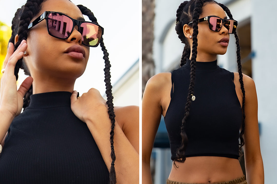 Heat Wave Visual Marylin BLACK sunglasses view 8