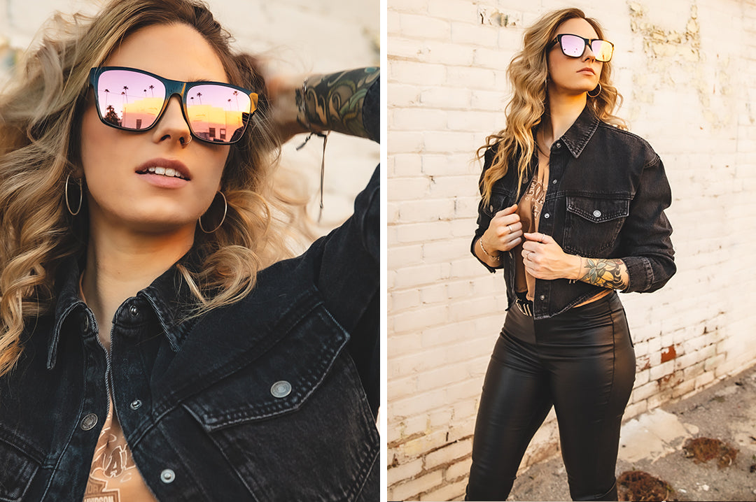 Heat Wave Visual Marylin BLACK sunglasses view 5