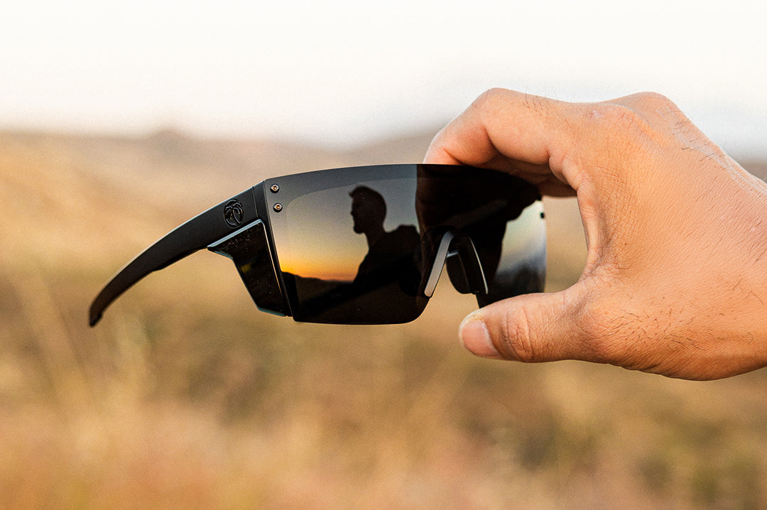 Heat Wave Visual Performance XL Lazer Face Ultra Black sunglasses view 10