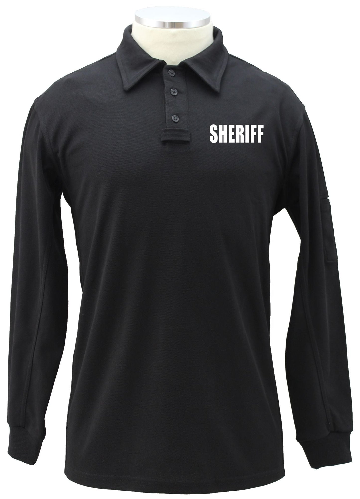 Tactical Performance Long Sleeve Polo Shirt (Sheriff ID)