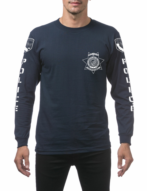 CAL FIRE Law Enforcement Comfort Long Sleeve Shirt By Pro Club