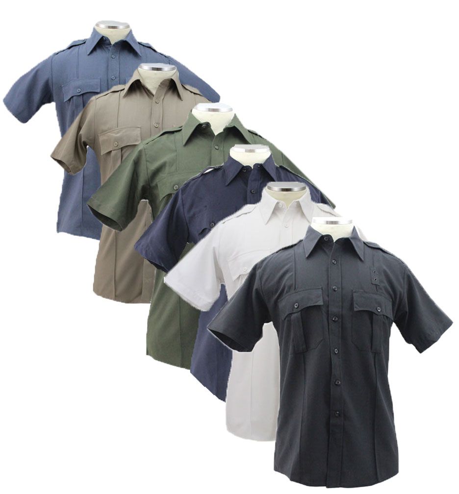 Short Sleeve Poly Rayon Uniform Shirts