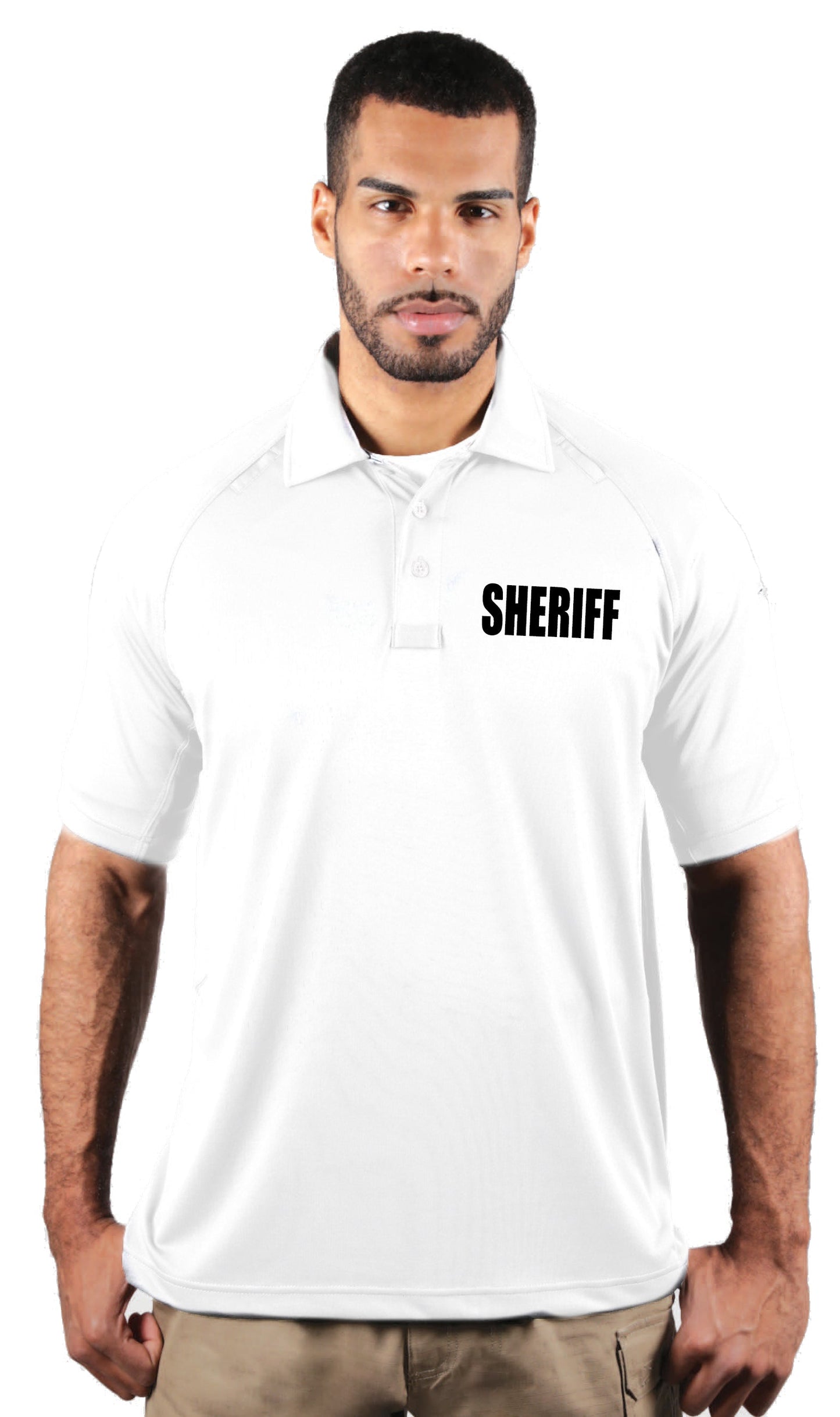 Men's Tactical Short Sleeve Polo (Sheriff ID)