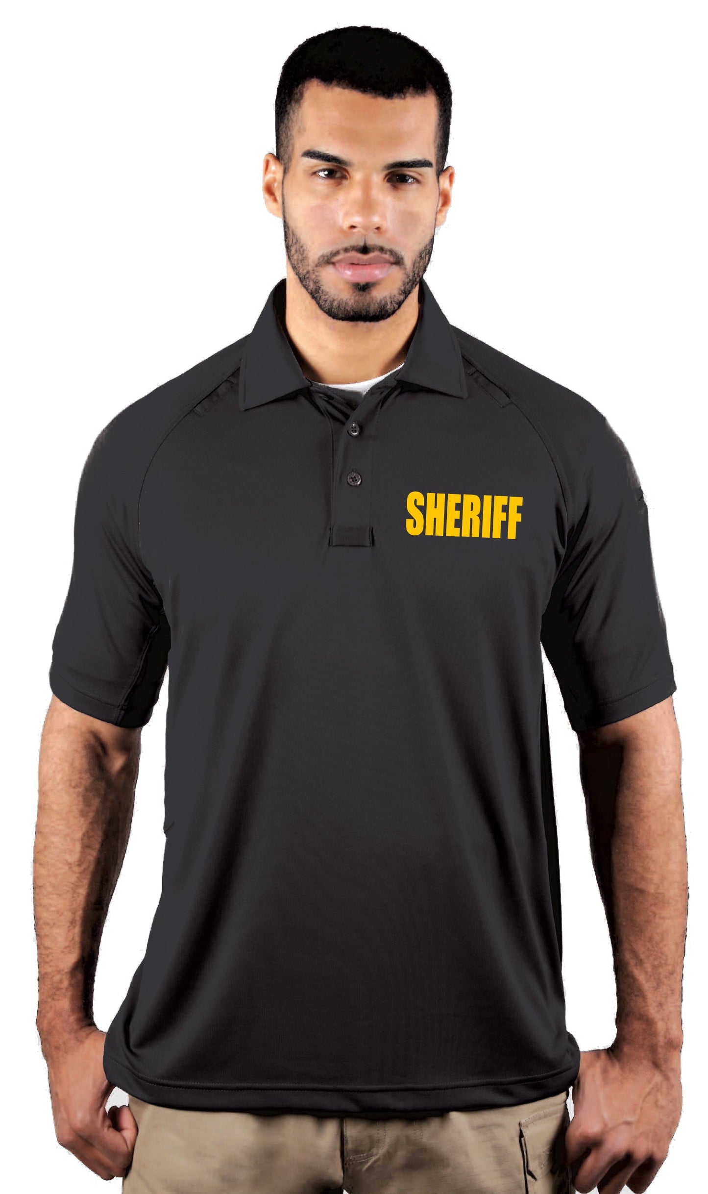 Men's Tactical Short Sleeve Polo (Sheriff ID)