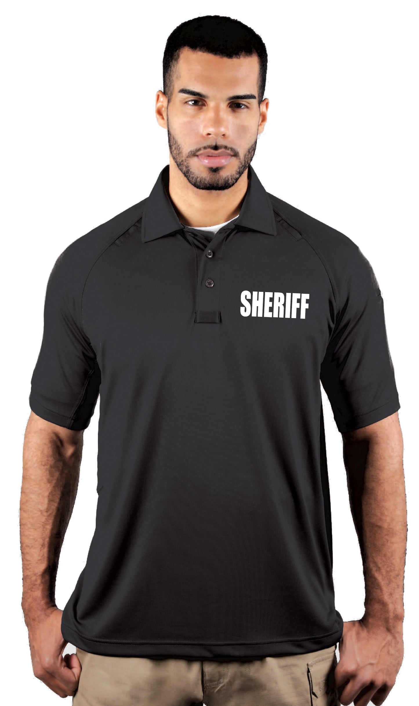 Men's Tactical Short Sleeve Polo (Sheriff ID)
