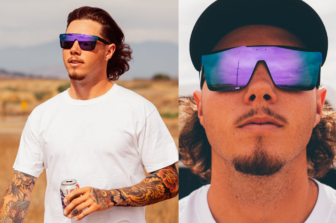 Heat Wave Visual Quatro ULTRA-VIOLET sunglasses view 3