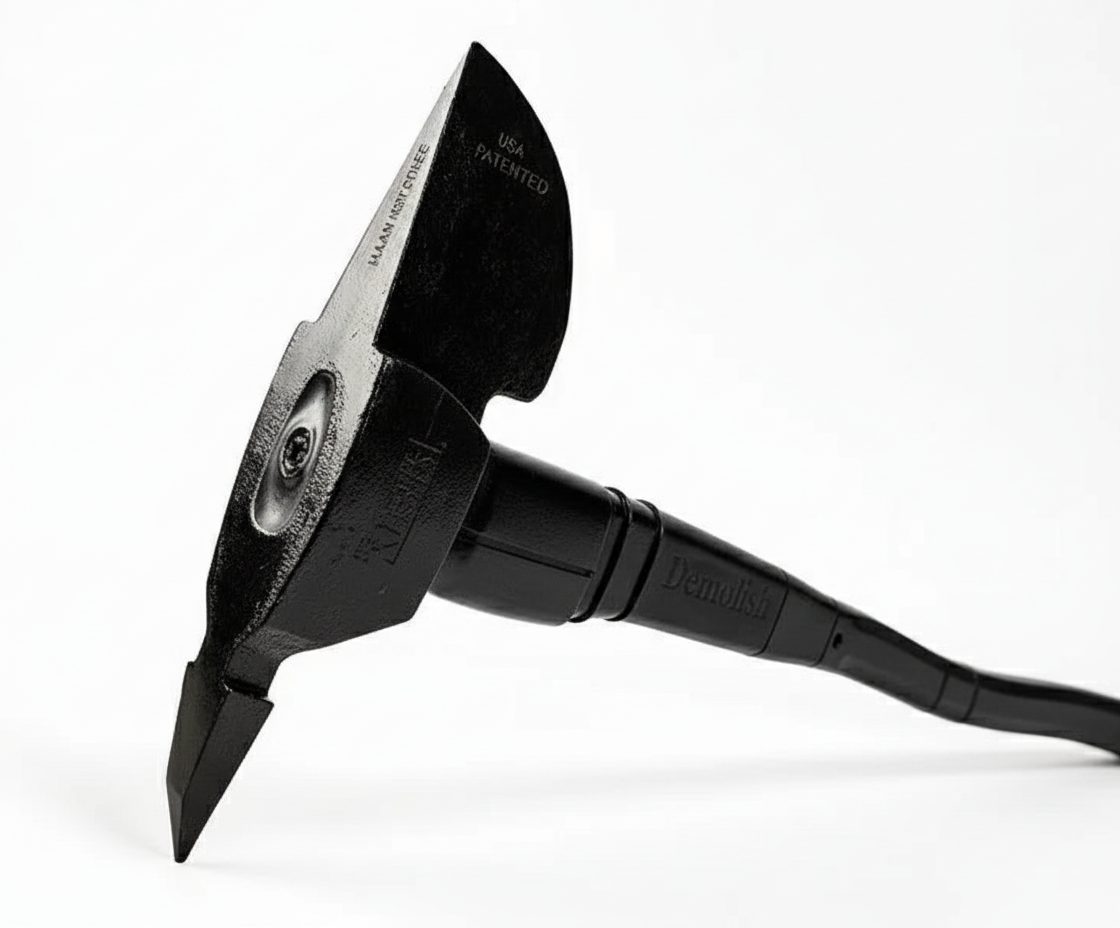 Reaper Axe Patented Blade Detail