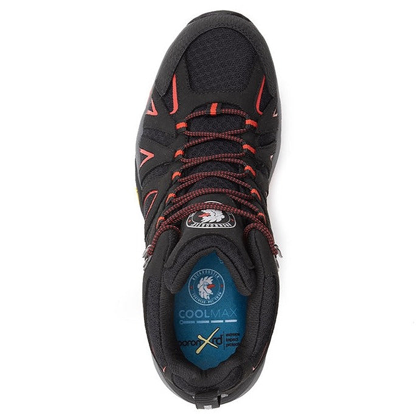 rockrooster Bedrock Black 6 Inch Waterproof Hiking Boots with VIBRAM® Outsole OT21061 (5)