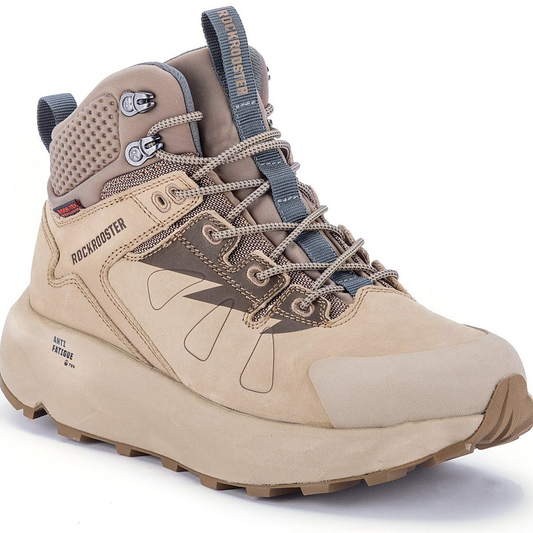 rockrooster Farmington Sand 6 Inch Waterproof Hiking Boots with VIBRAM® Outsole OC21035