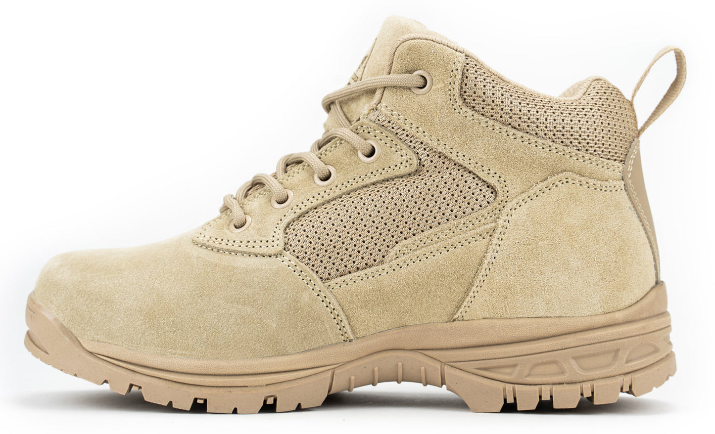 4.5" CoolMax Tactical Combat Boots (Beige)