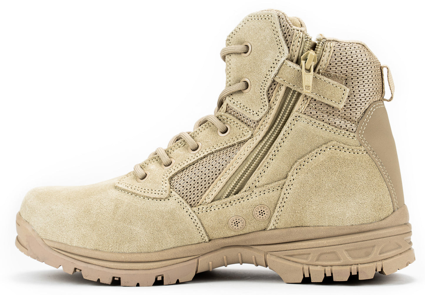 CoolMax Tactical Combat Boots (Beige)