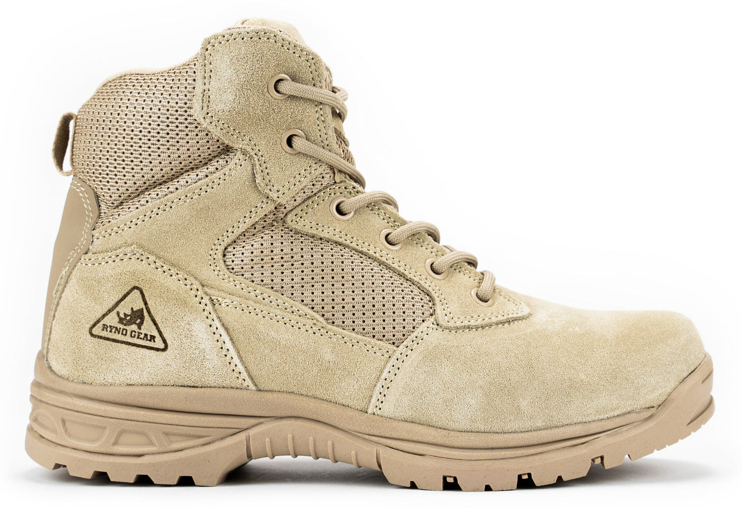 CoolMax Tactical Combat Boots (Beige)