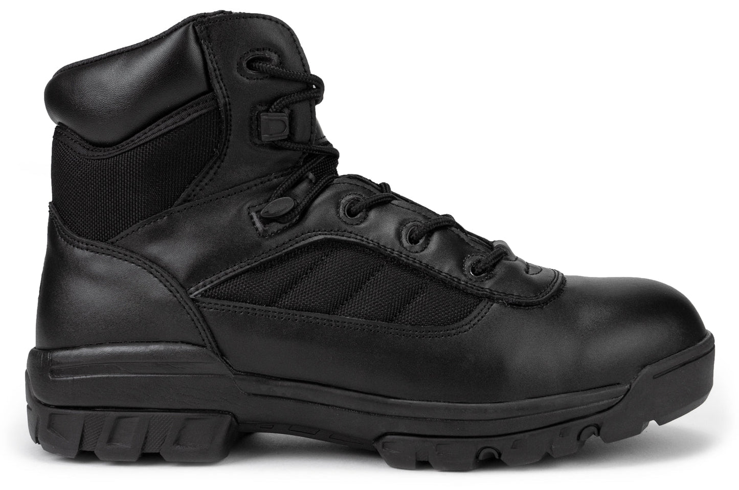 6" CoolMax Tactical Combat Side Zip Boots (Black)