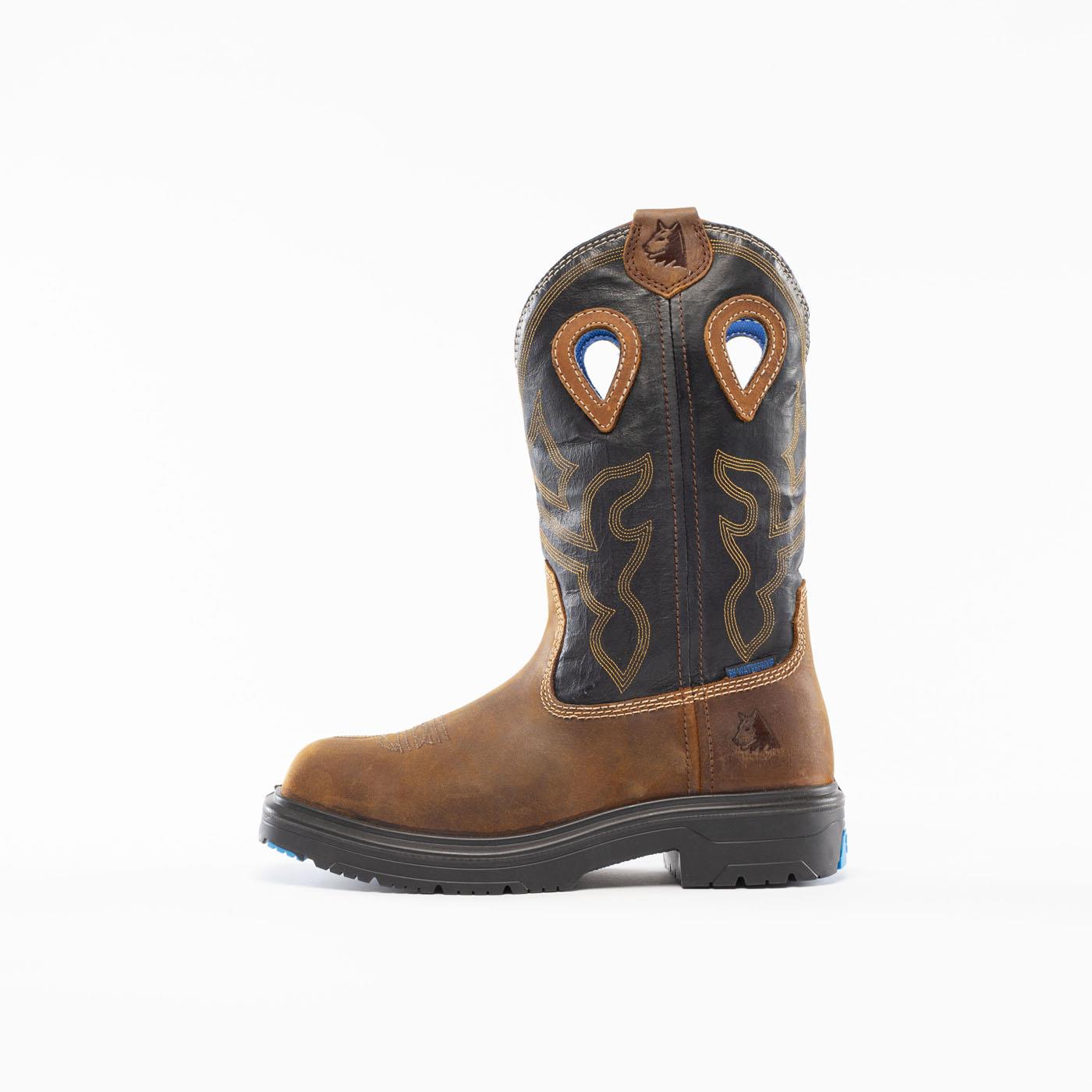 Steel Blue - Blue Heeler Men's Steel Toe Electrical Hazard Waterproof Western