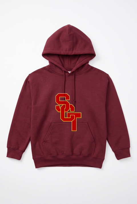 Siskiyou Trojans Youth Hoodie – Maroon