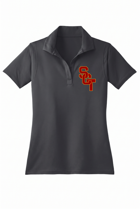Siskiyou Trojans Ladies Sport-Tek Polo – Iron Grey