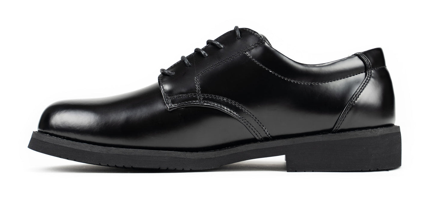 Leather Uniform Oxford Shoe