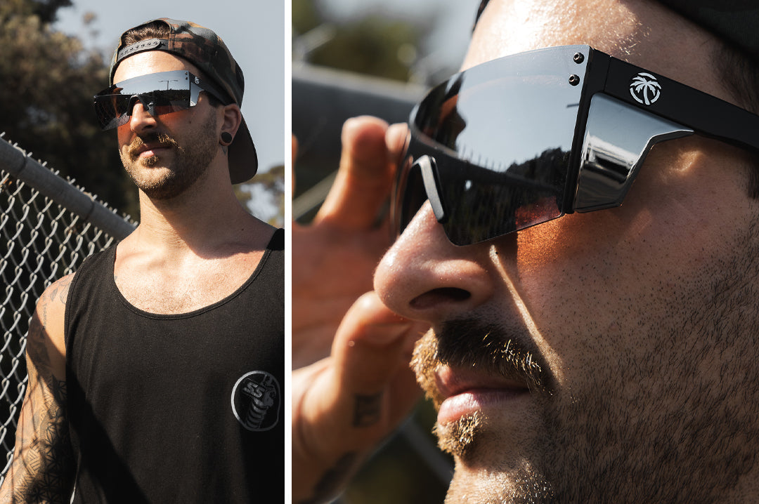 Heat Wave Visual Performance Lazer Face Silver sunglasses view 6