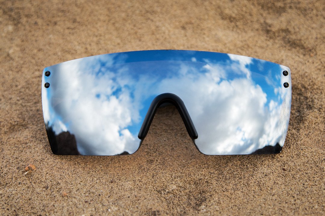 Heat Wave Visual Lazer Face Silver sunglasses view 8
