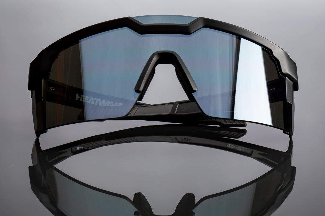 Heat Wave Visual Future Tech Silver sunglasses view 3