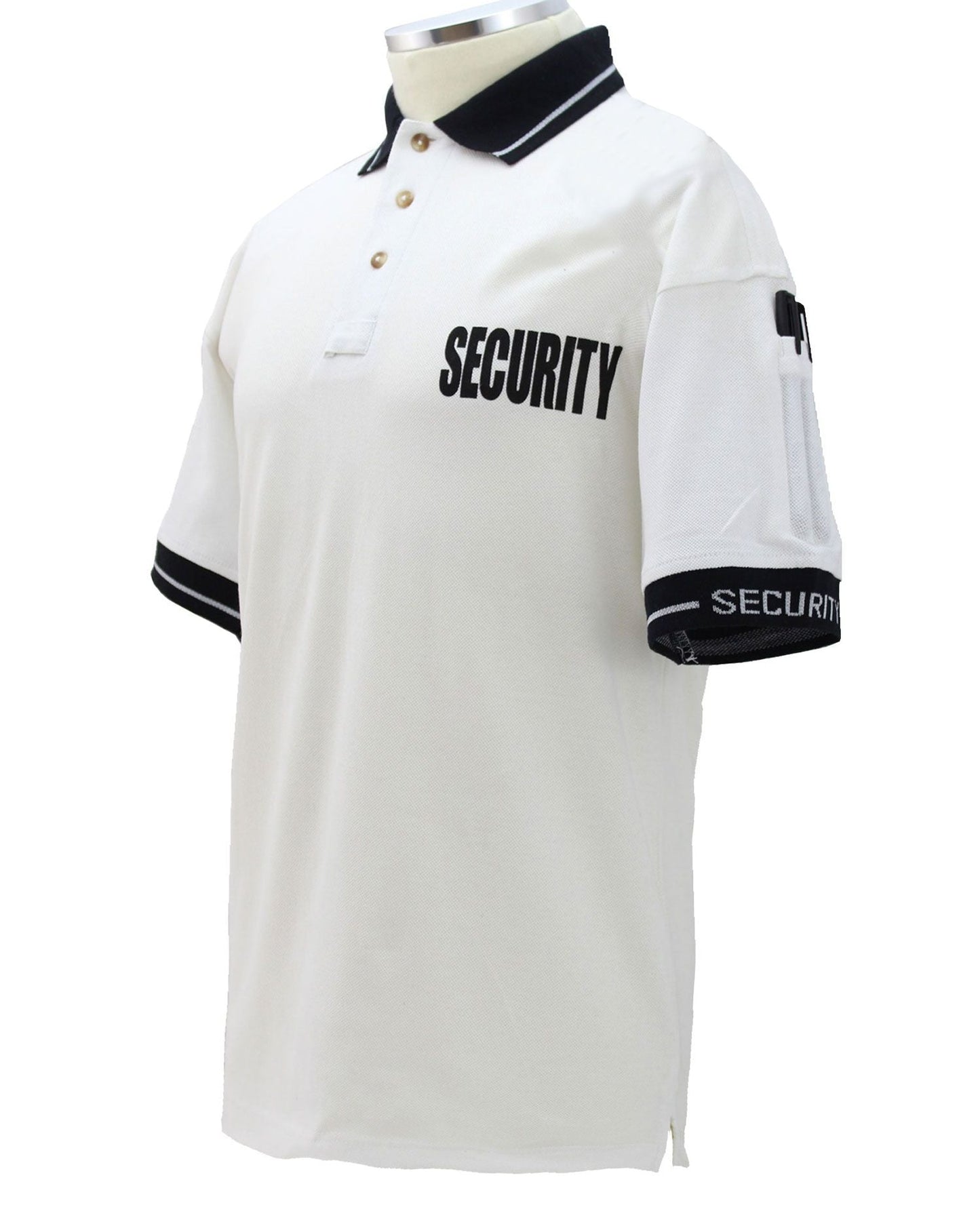 Poly Cotton Short Sleeve Security ID Polo Shirts