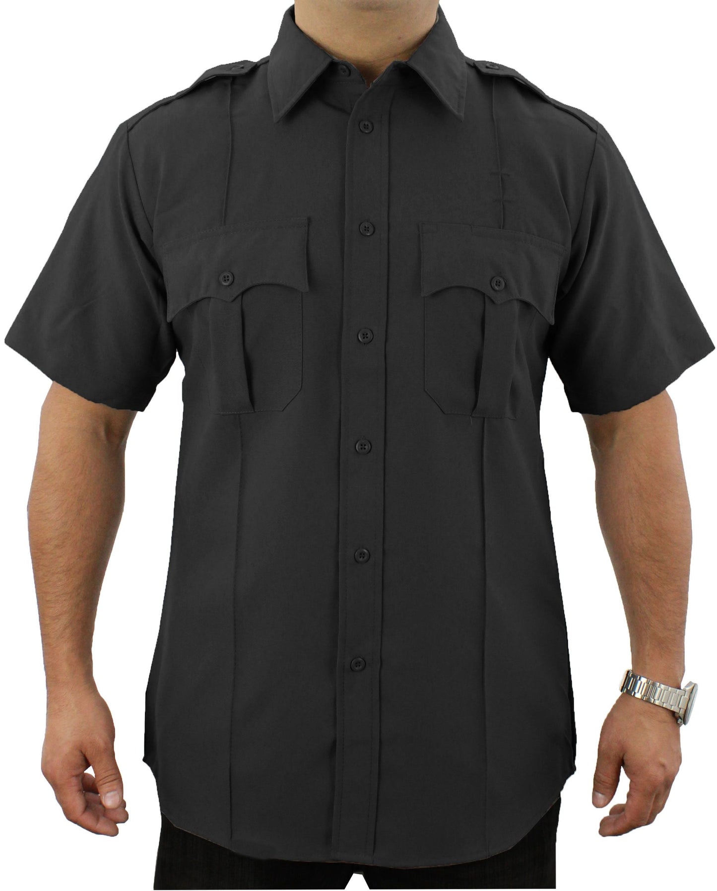 100% Polyester Short Sleeve Uniform Shirts