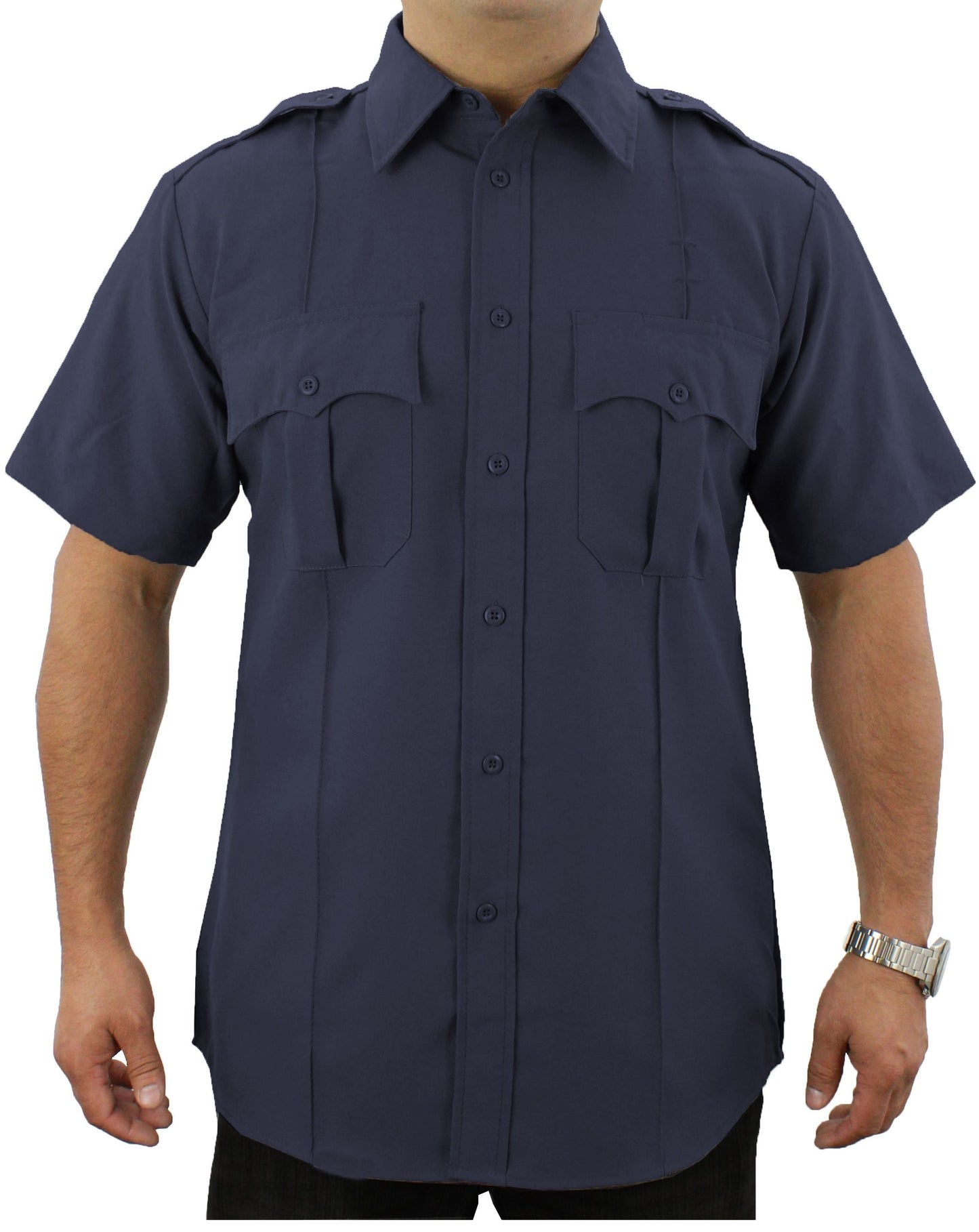 100% Polyester Short Sleeve Uniform Shirts